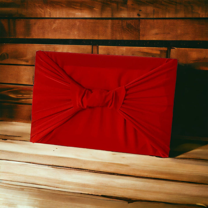 Petit papier cadeau Furoshiki réutilisable | Rouge vif