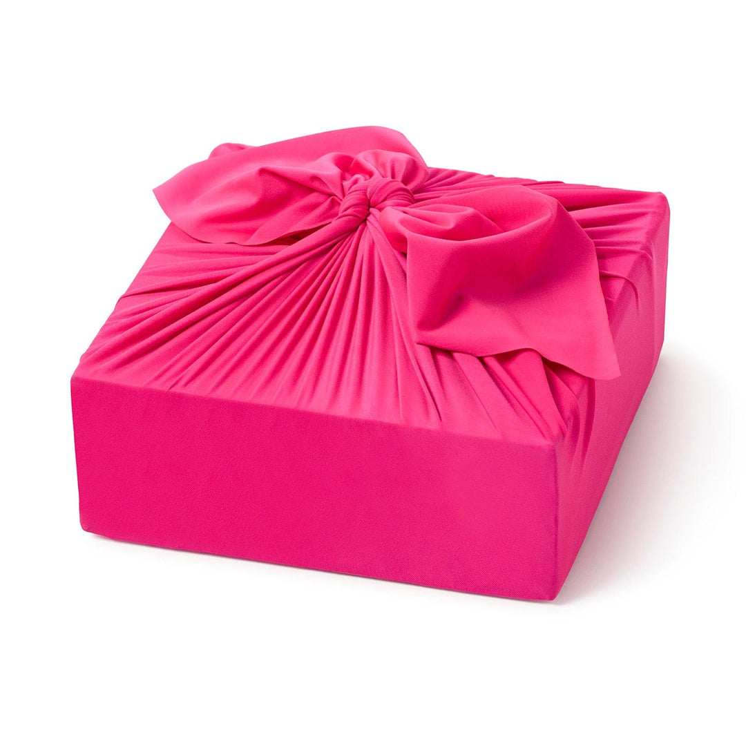 Grand papier cadeau Furoshiki réutilisable | Rose vif