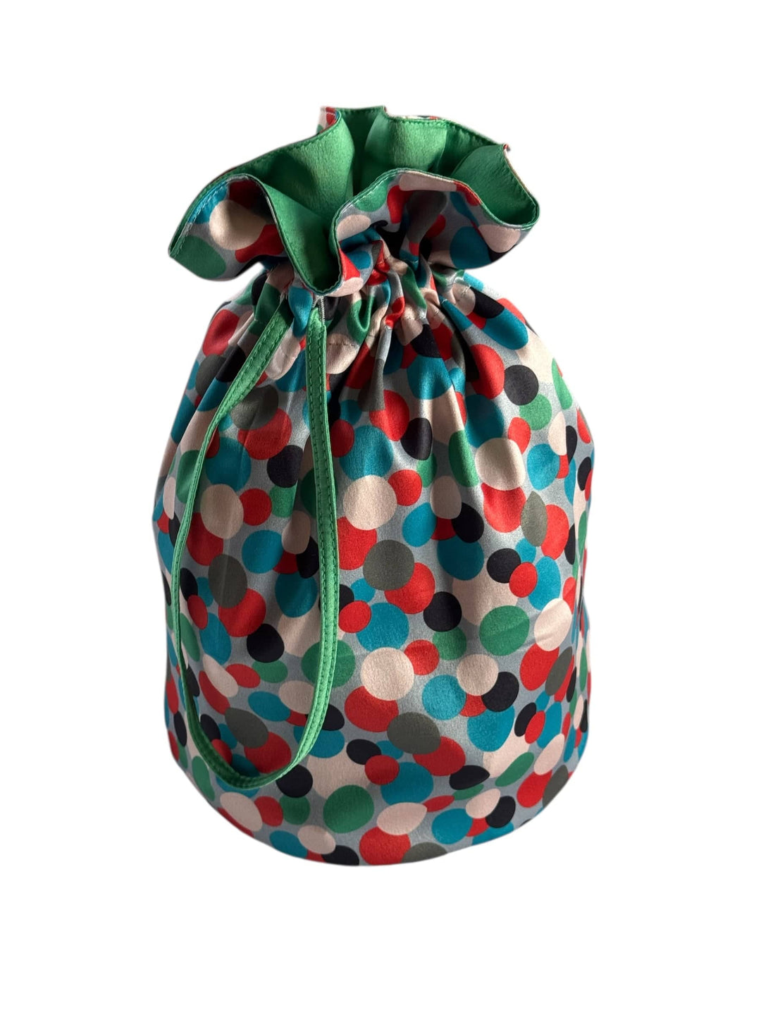 Medium Reusable Fabric Gift Bag | Polka Dots