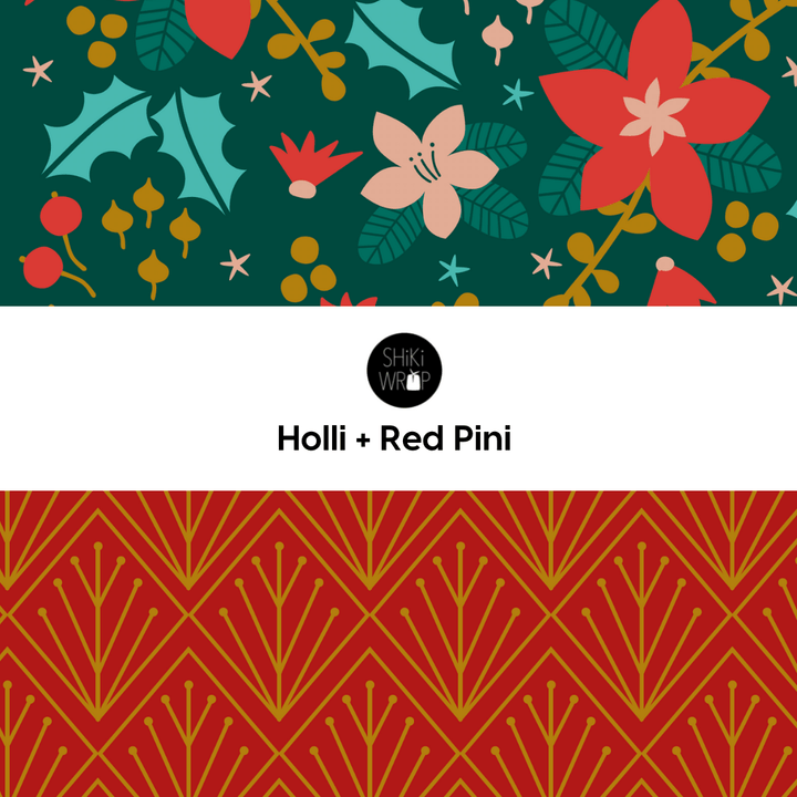 Holli/Red Pini 28" Reversible Wrap